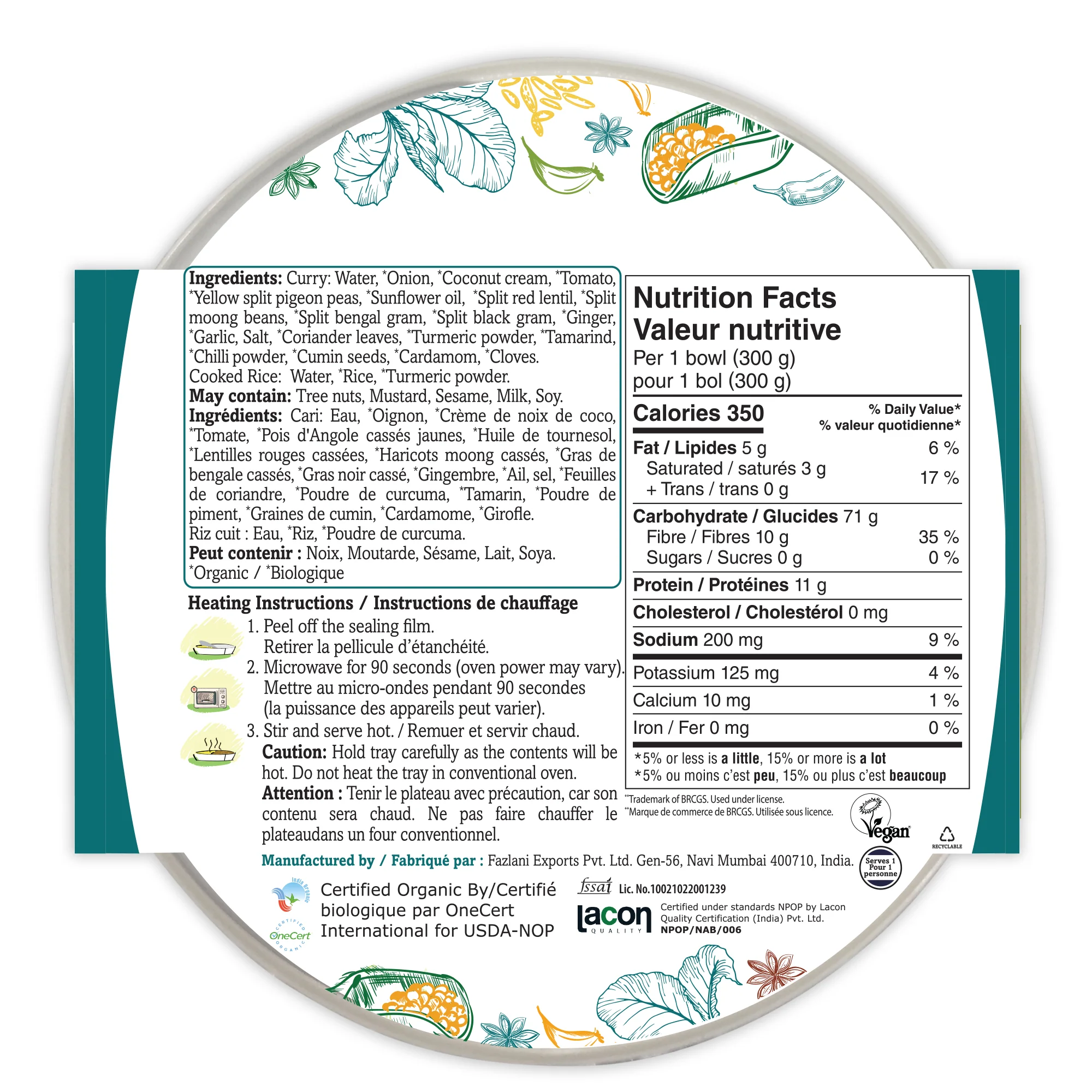 Organic Five Lentil Curry - Image 2