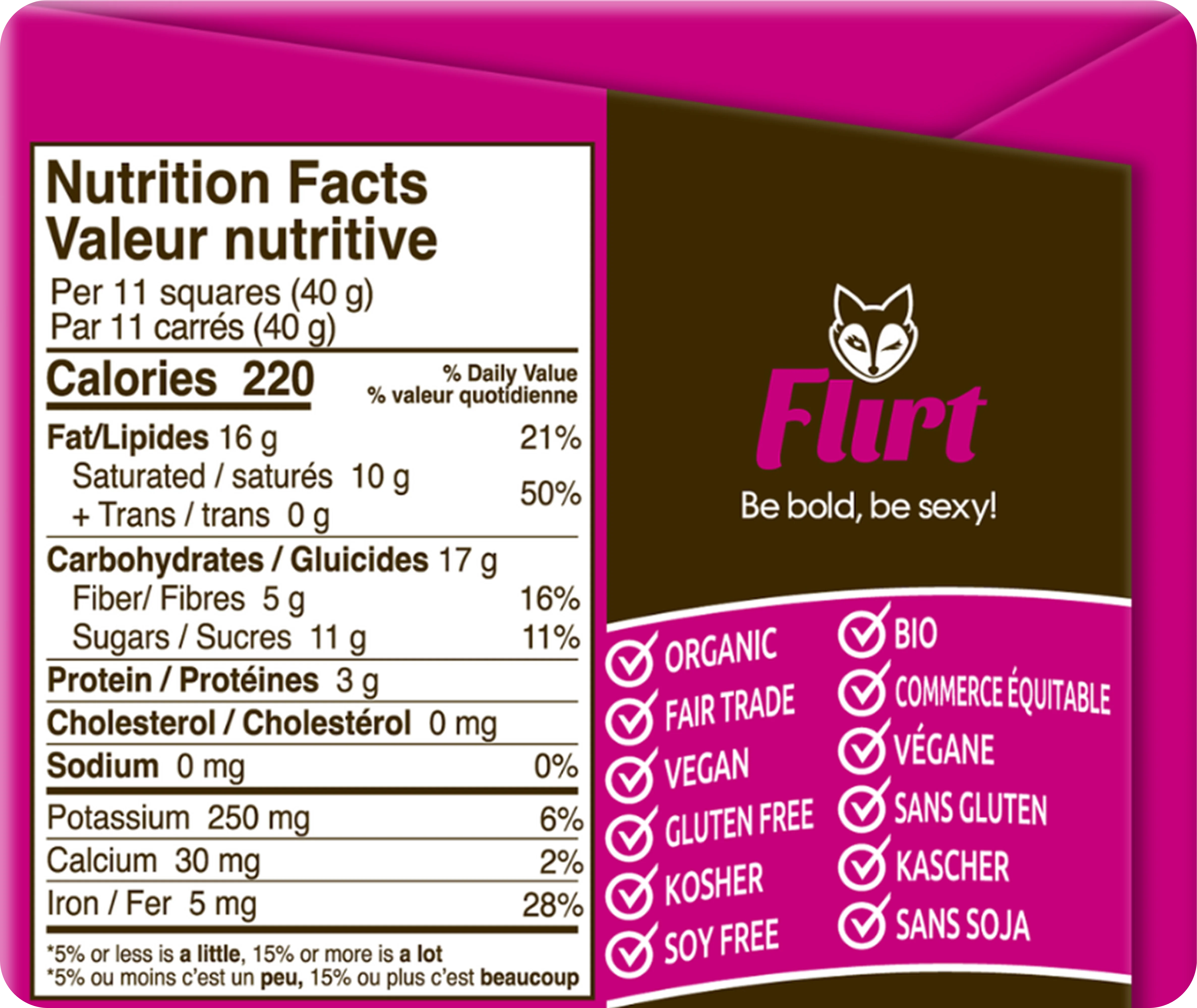 Organic Flirt Chocolate - Image 2