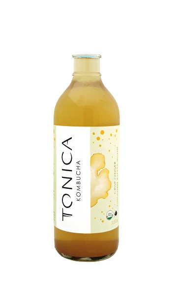 Crisp Ginger Kombucha