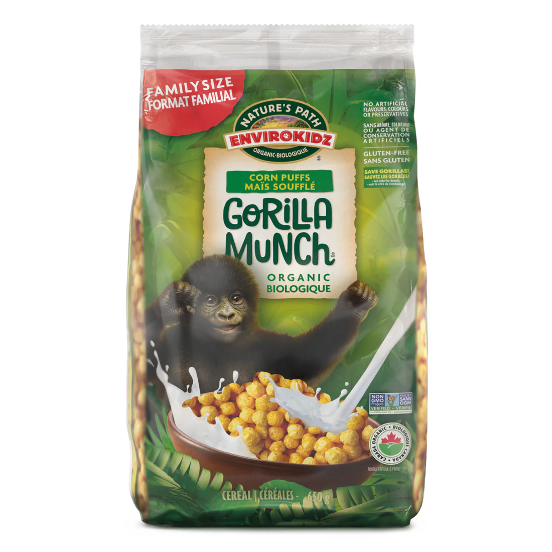Gluten Free Gorilla Munch Cereal