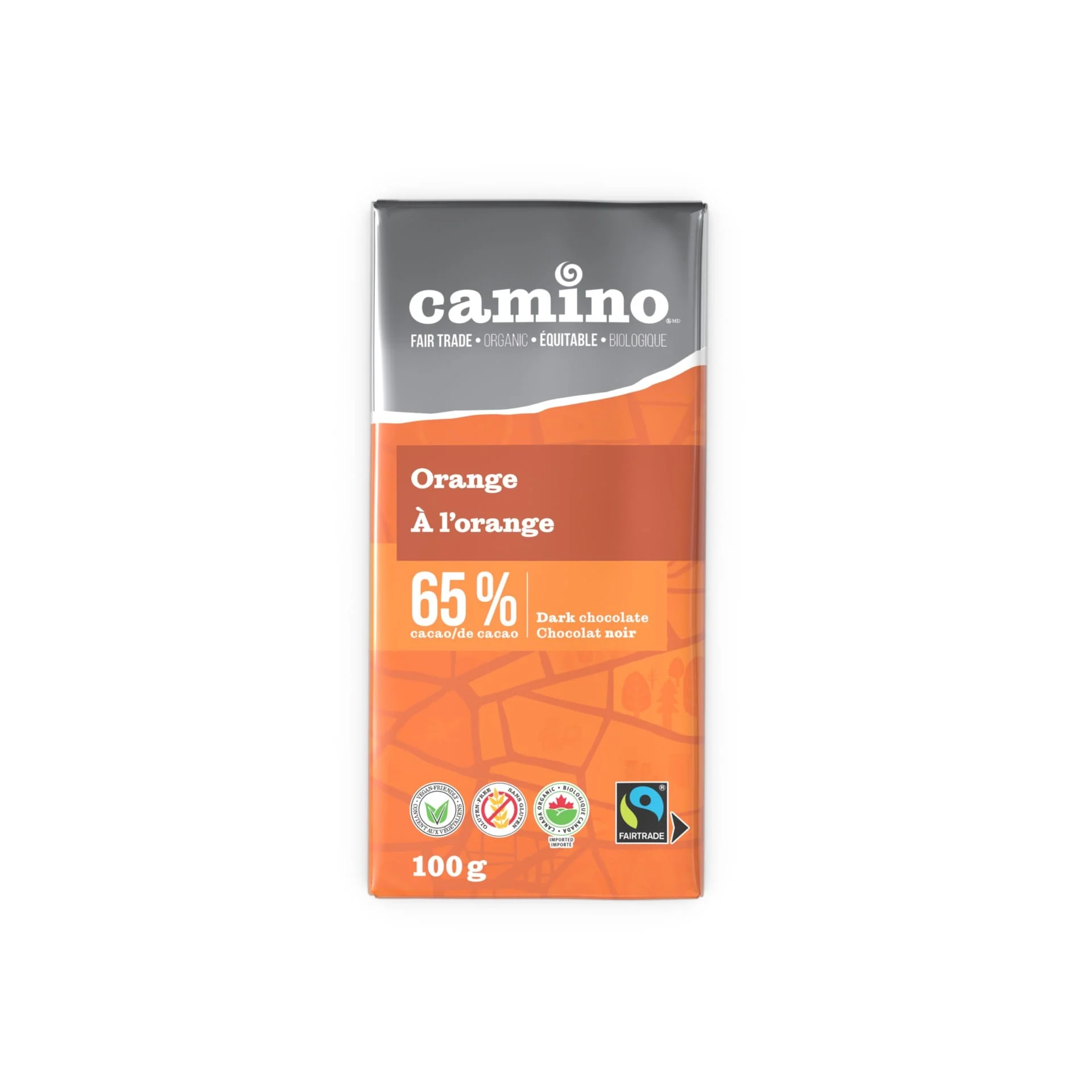 Organic 65% Orange Dark Chocolate - Image 2