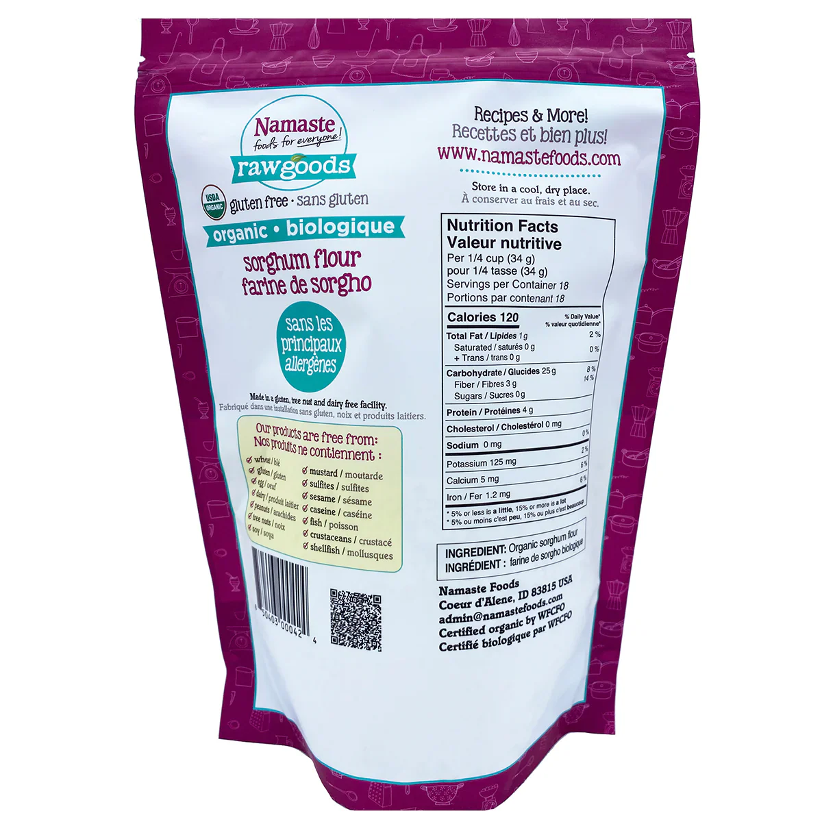 Organic Gluten-Free Sorghum Flour - Image 2