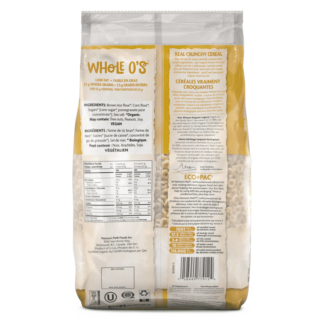 Gluten Free Whole O's Cereal - Image 2