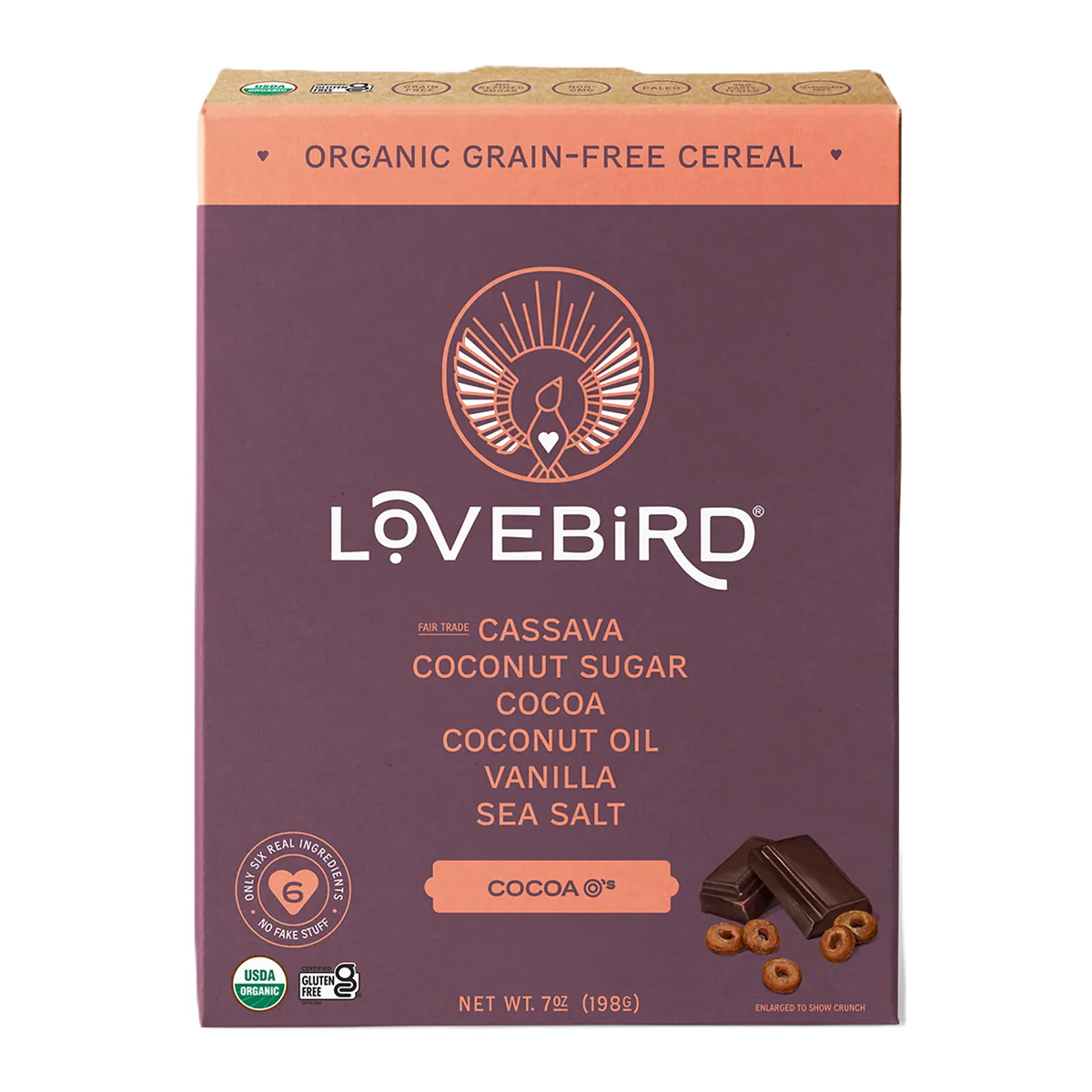 Organic Grain-Free Cocoa O's Cereal