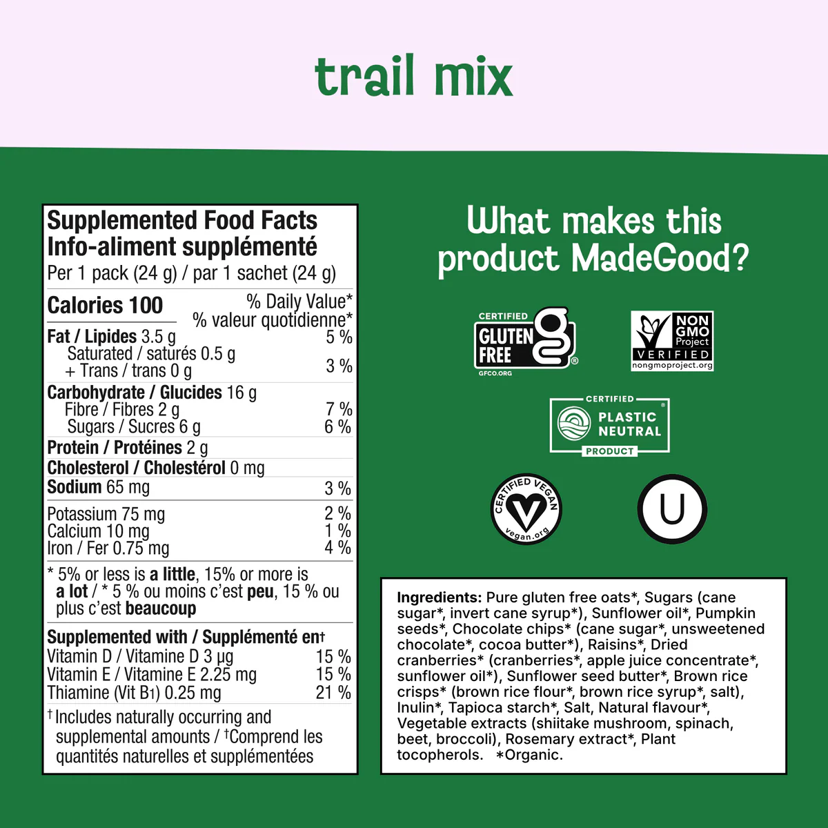 Organic Granola Bites Trail Mix - Image 2