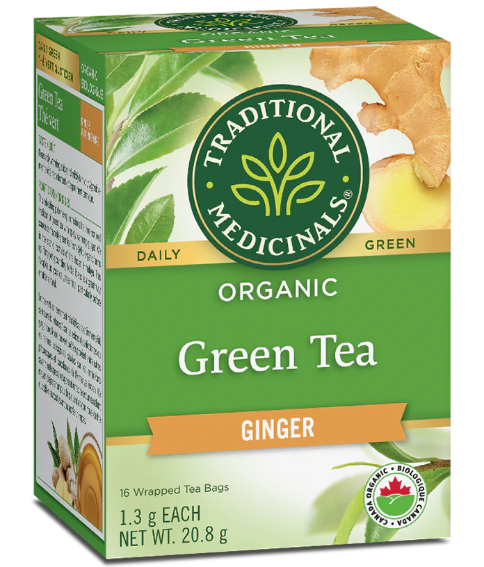 Organic Green Tea & Ginger