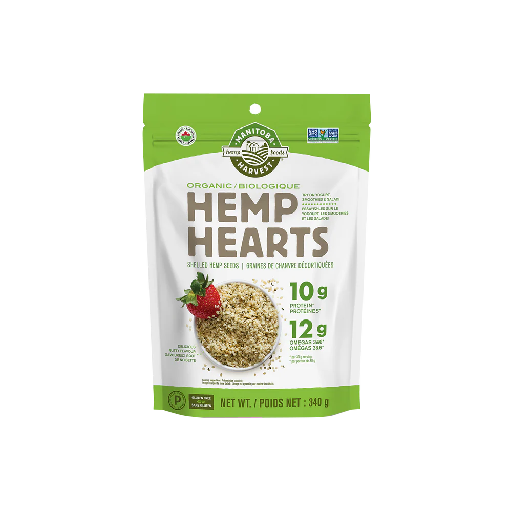 Organic Hemp Hearts Shelled Seeds