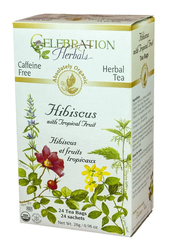 Organic Hibiscus Tropical Tea