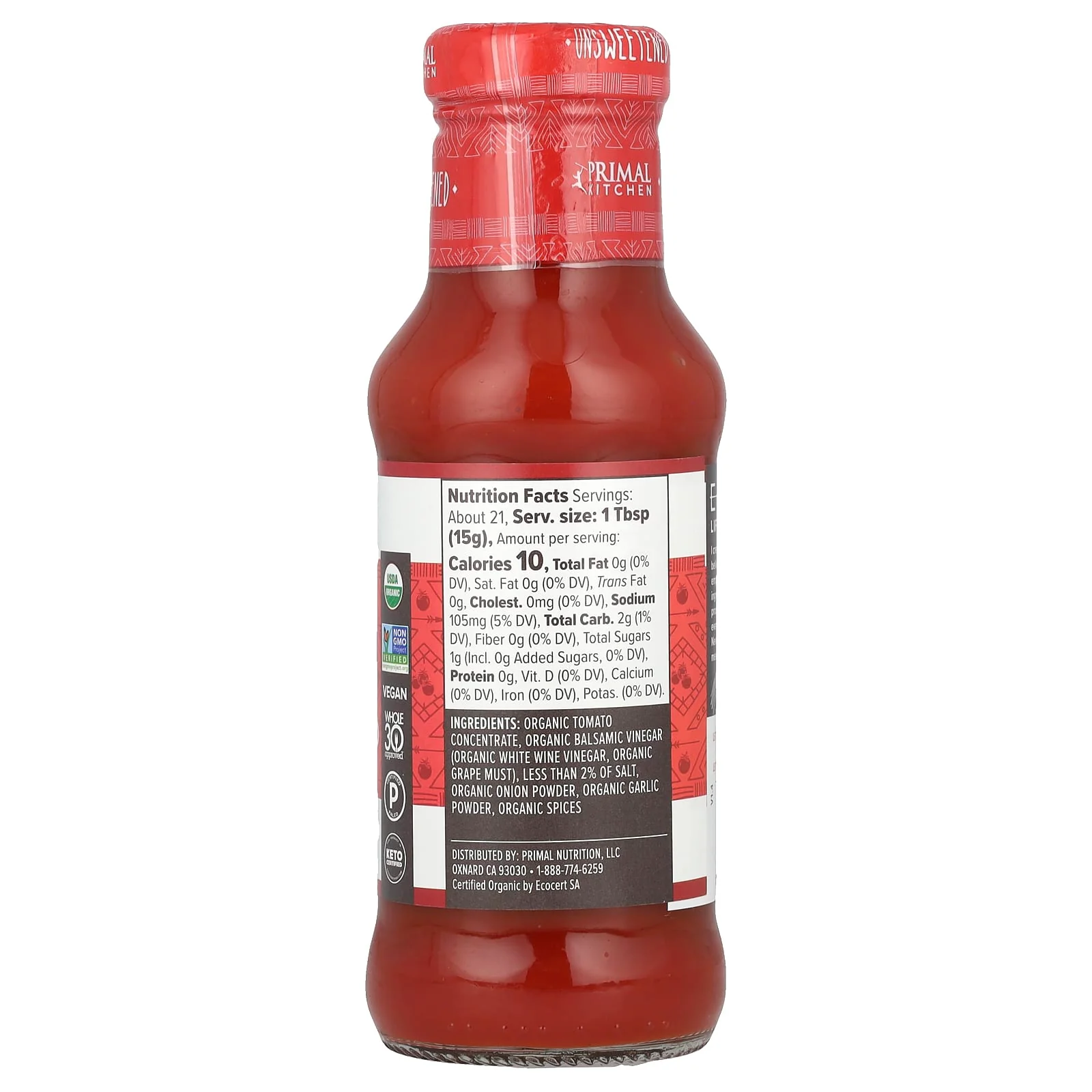 Organic Ketchup Unsweetened - Image 2