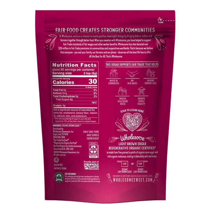Organic Light Brown Sugar - Image 2