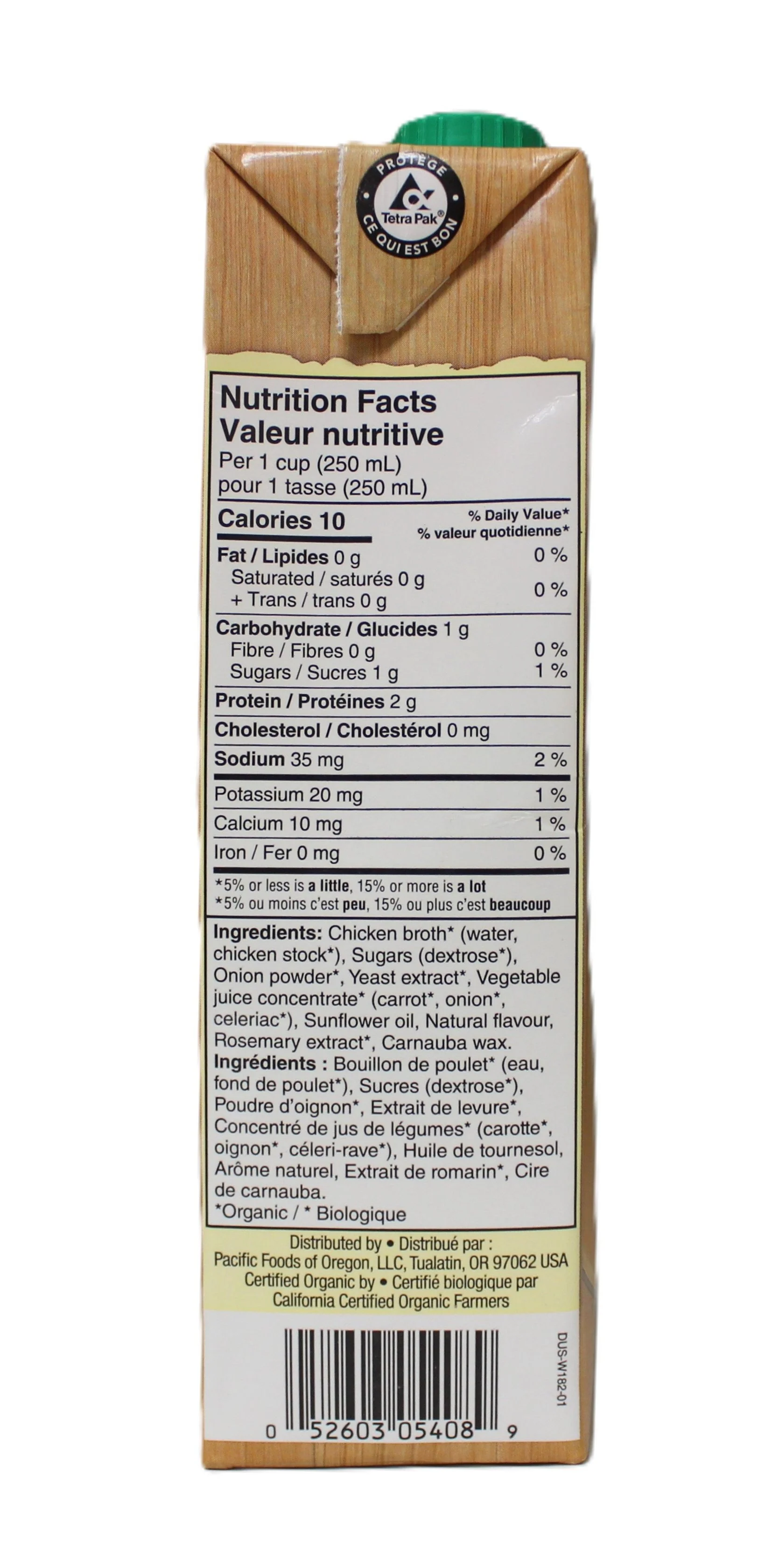 Organic Low Sodium Chicken Broth - Image 2