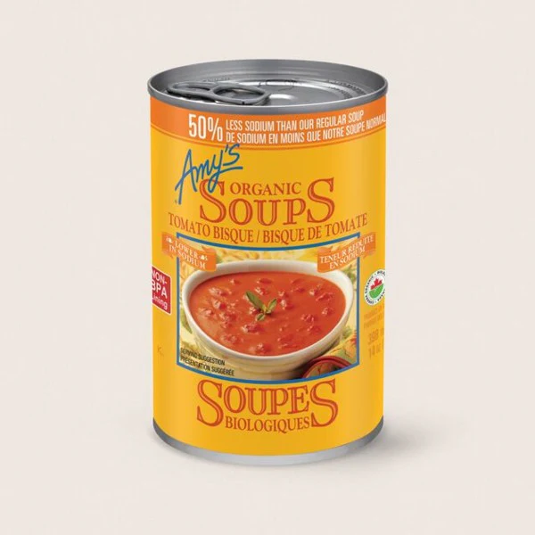Organic Tomato Bisque, Lower In Sodium