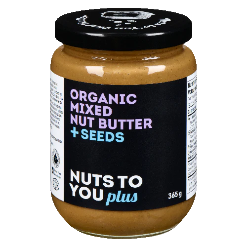 Organic Mixed Nut Butter + Seeds