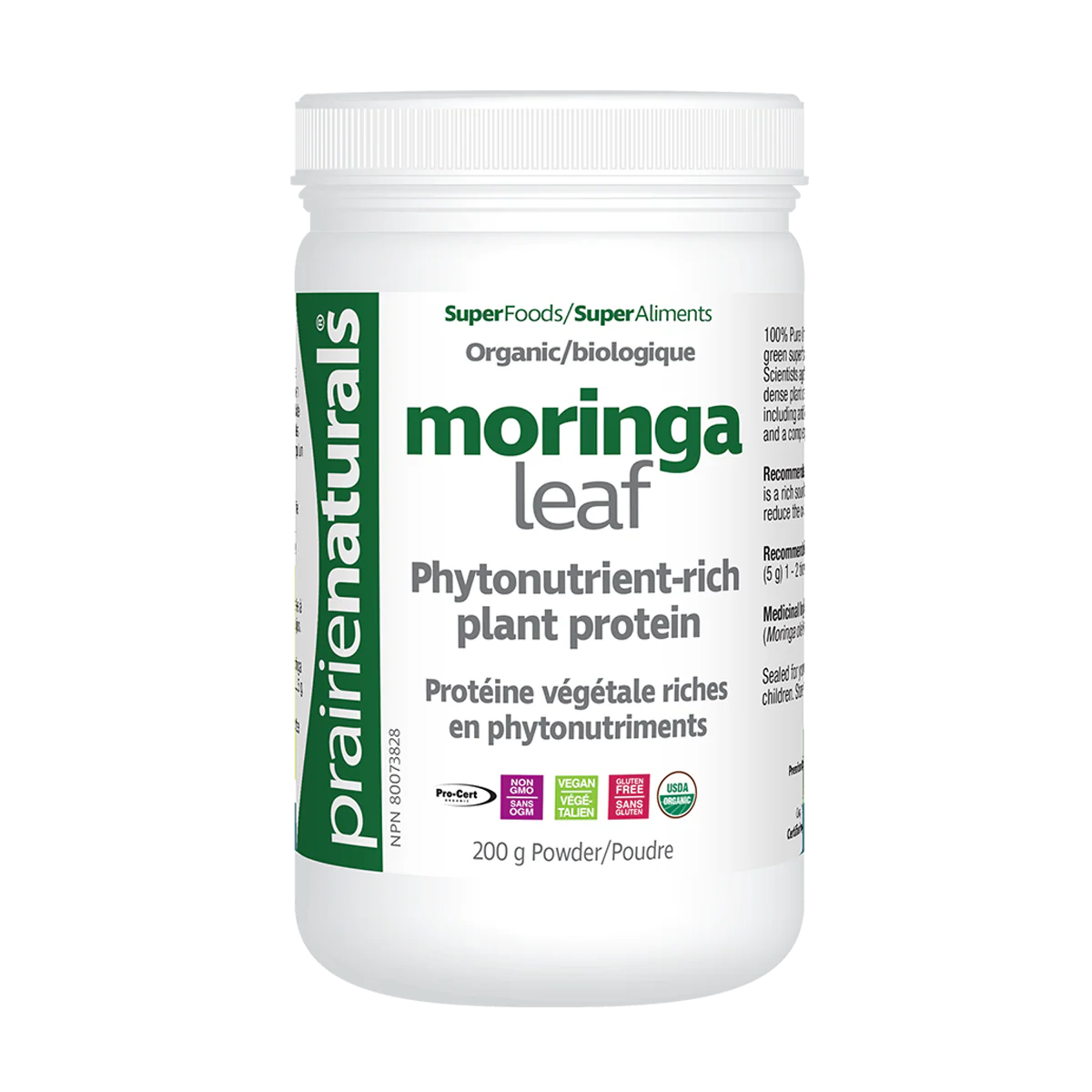 Organic Moringa Powder