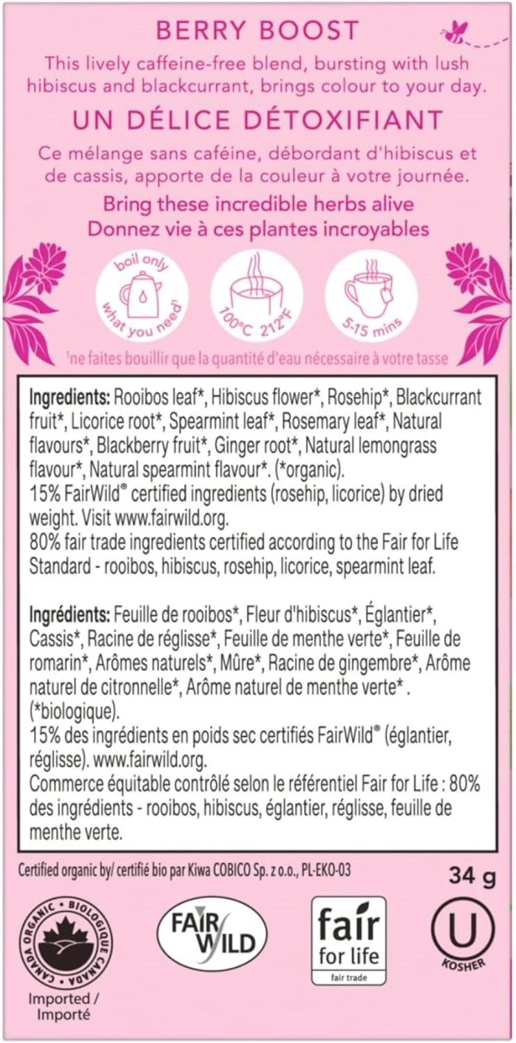 Organic Morning Berry Tea - Image 3