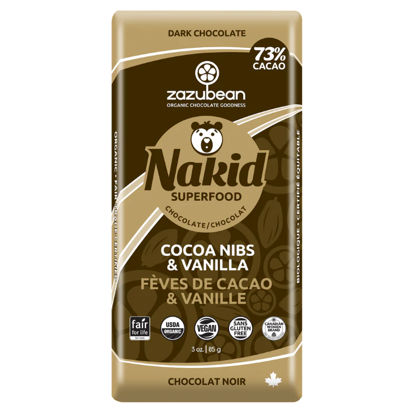 Organic Nakid Chocolate