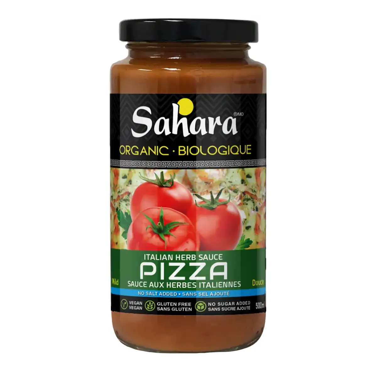 Organic No Salt Added Pizza Sauce