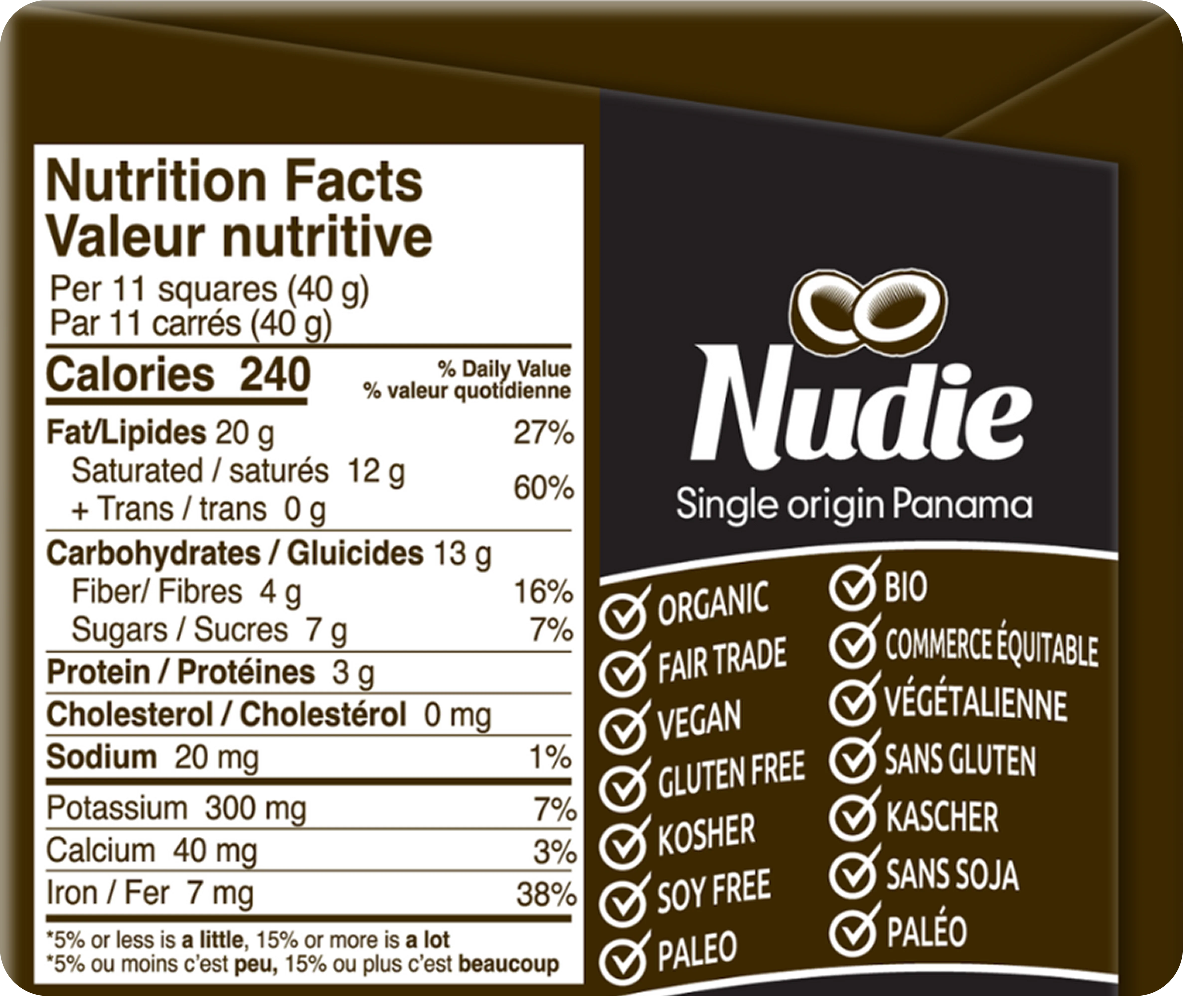 Organic Nudie Chocolate - Image 2