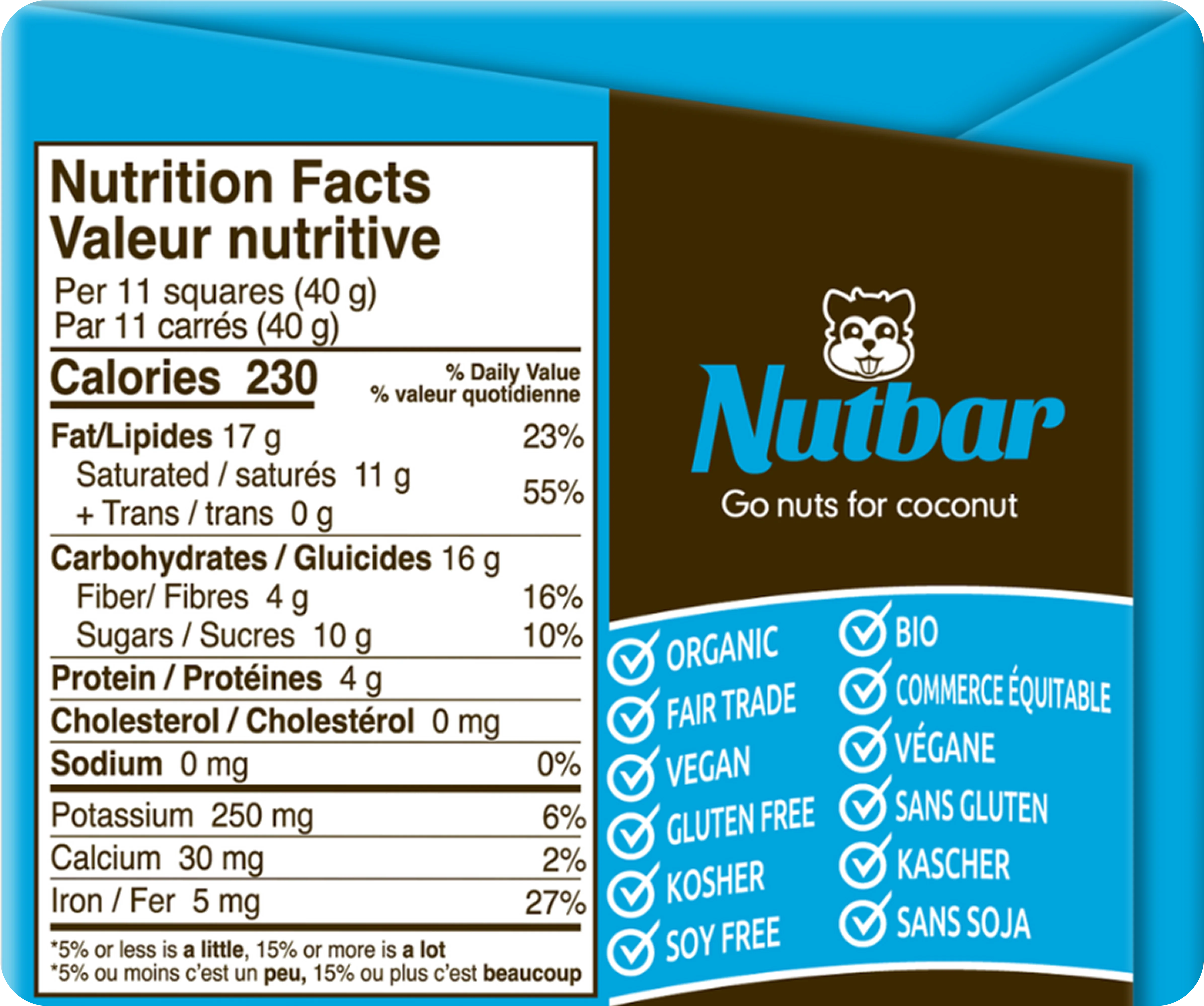 Organic Nutbar Chocolate - Image 2