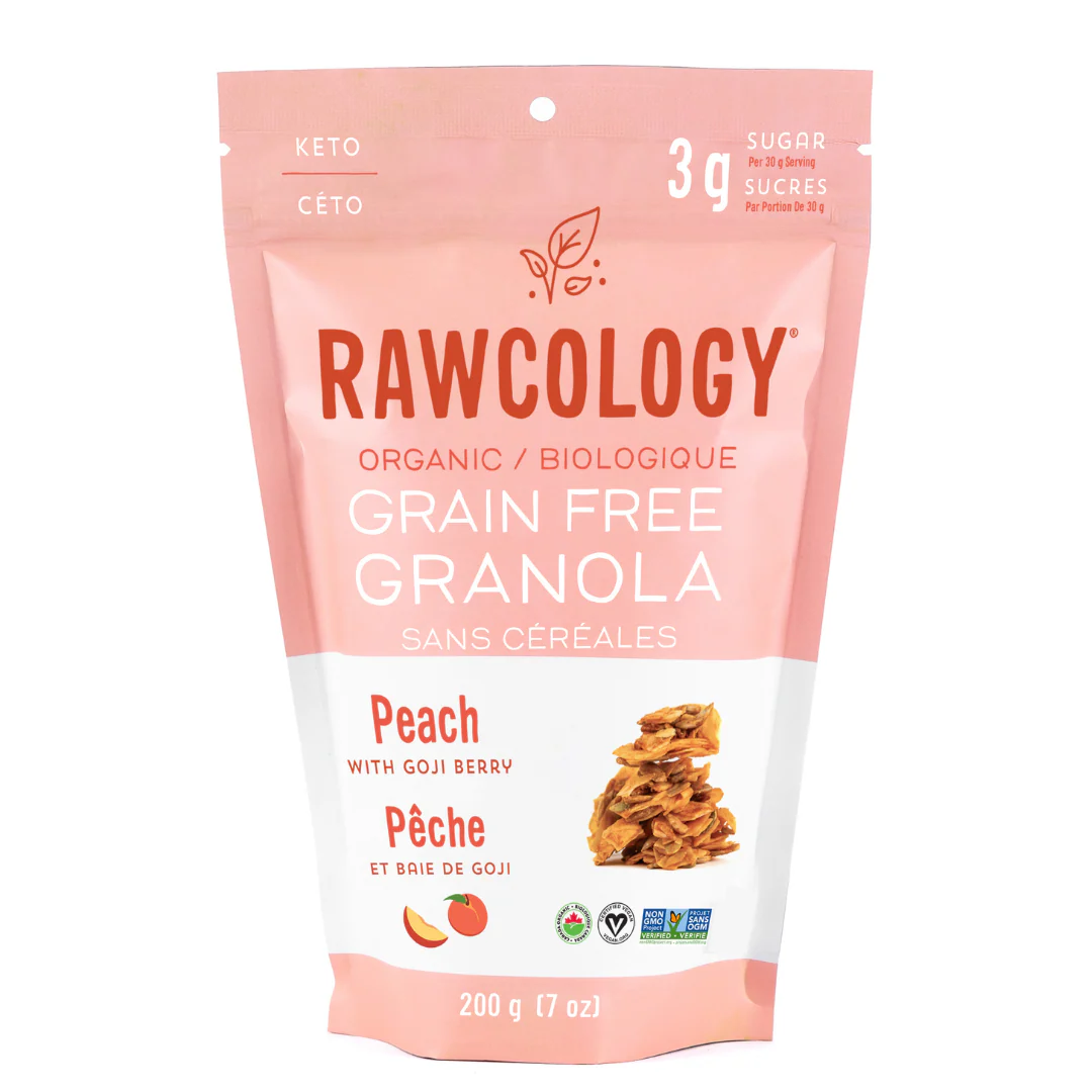 Organic Peach Grain Free Granola