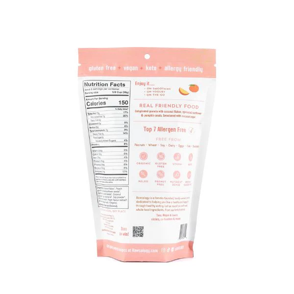 Organic Peach Grain Free Granola - Image 2