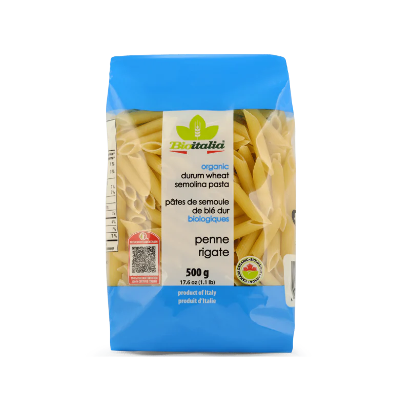 Organic Penne Rigate Pasta