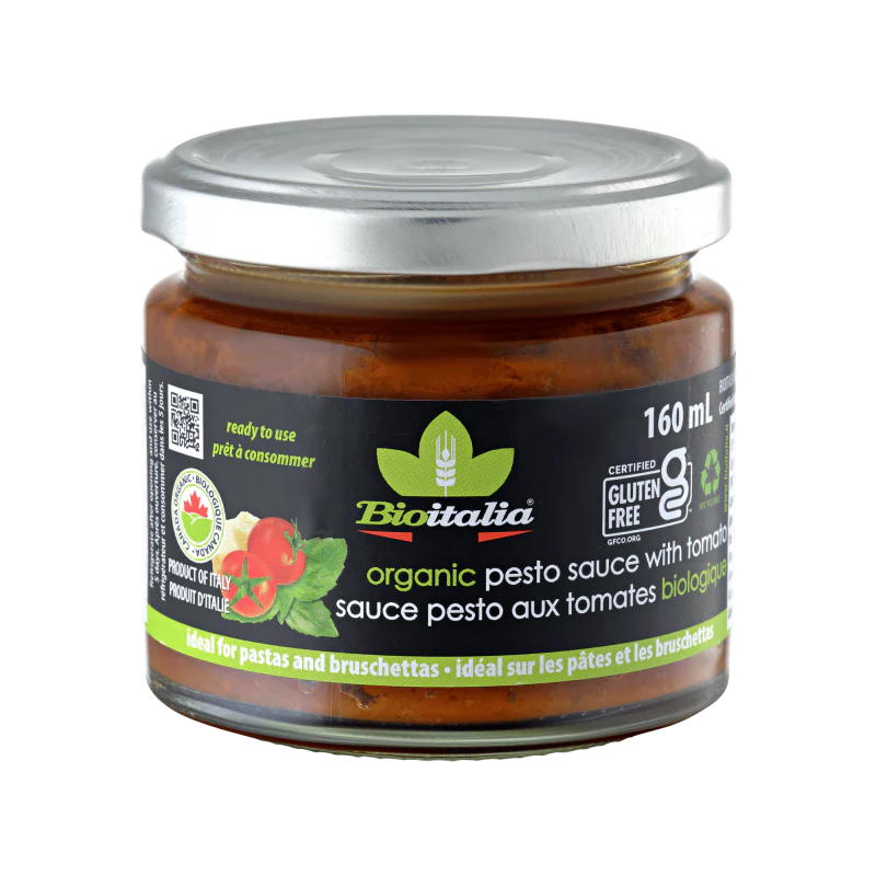 Organic Pesto Sauce With Tomato