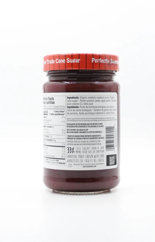 Organic Raspberry Spread - Image 2