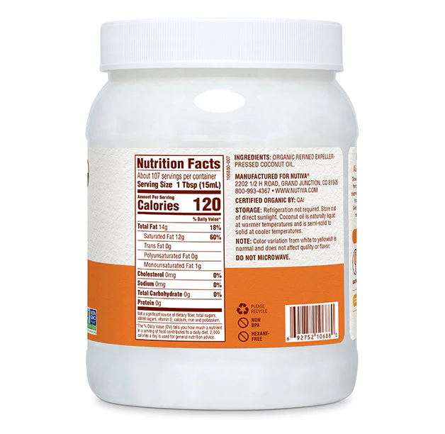 Organic Refined Coconut Oil - Image 2