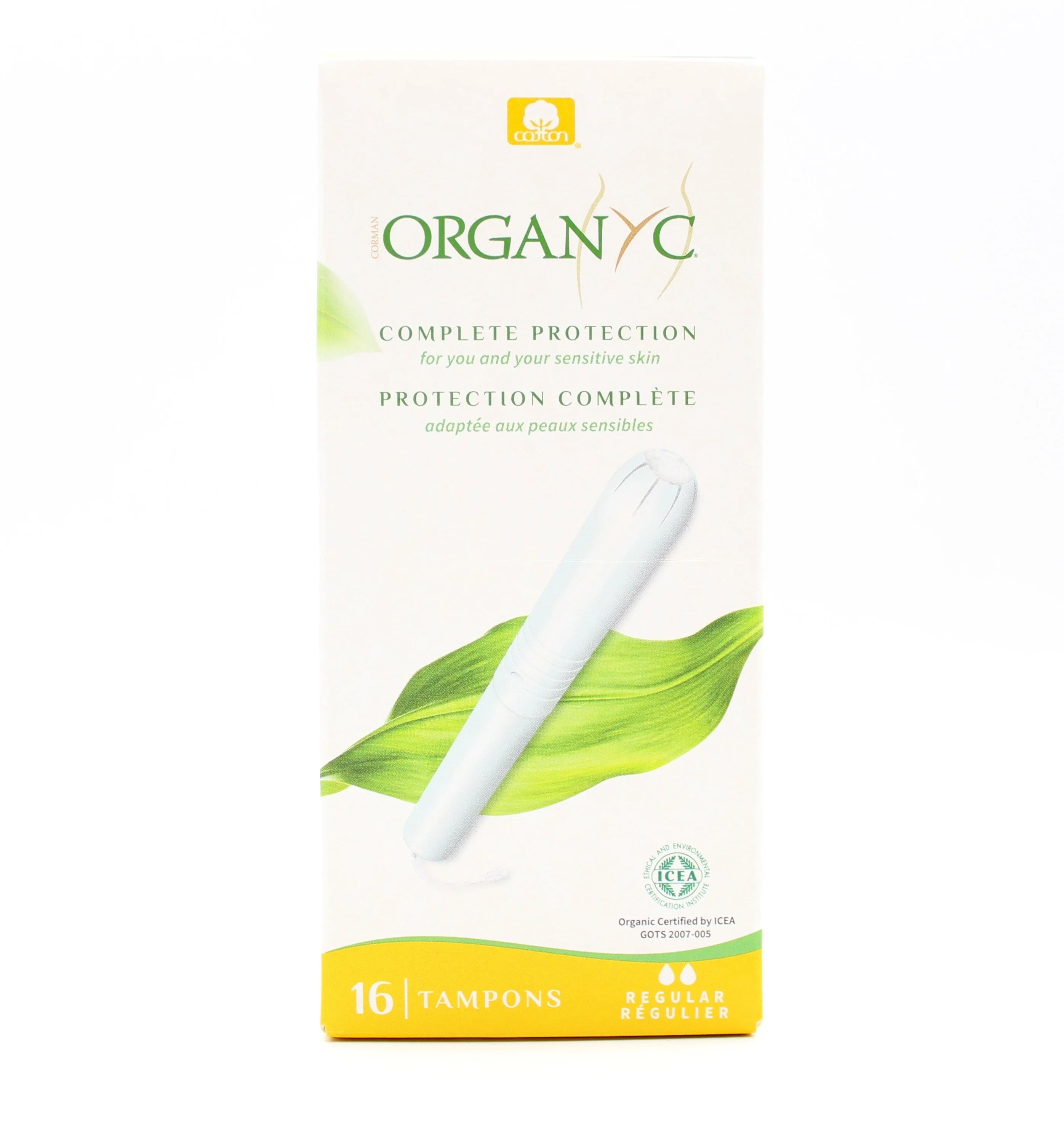 Organic Regular Tampons With Applicator