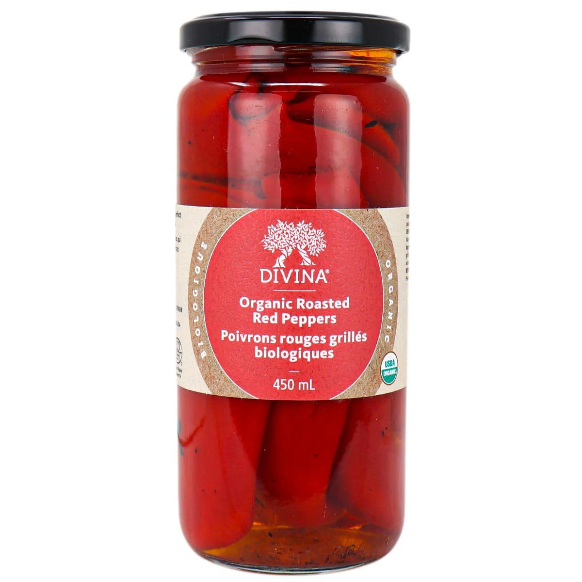 Organic Roasted Red Peppers