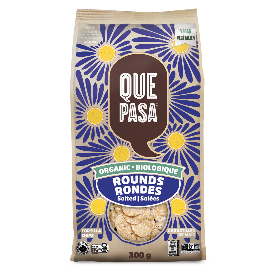 Organic Salted Tortilla Chip Rounds