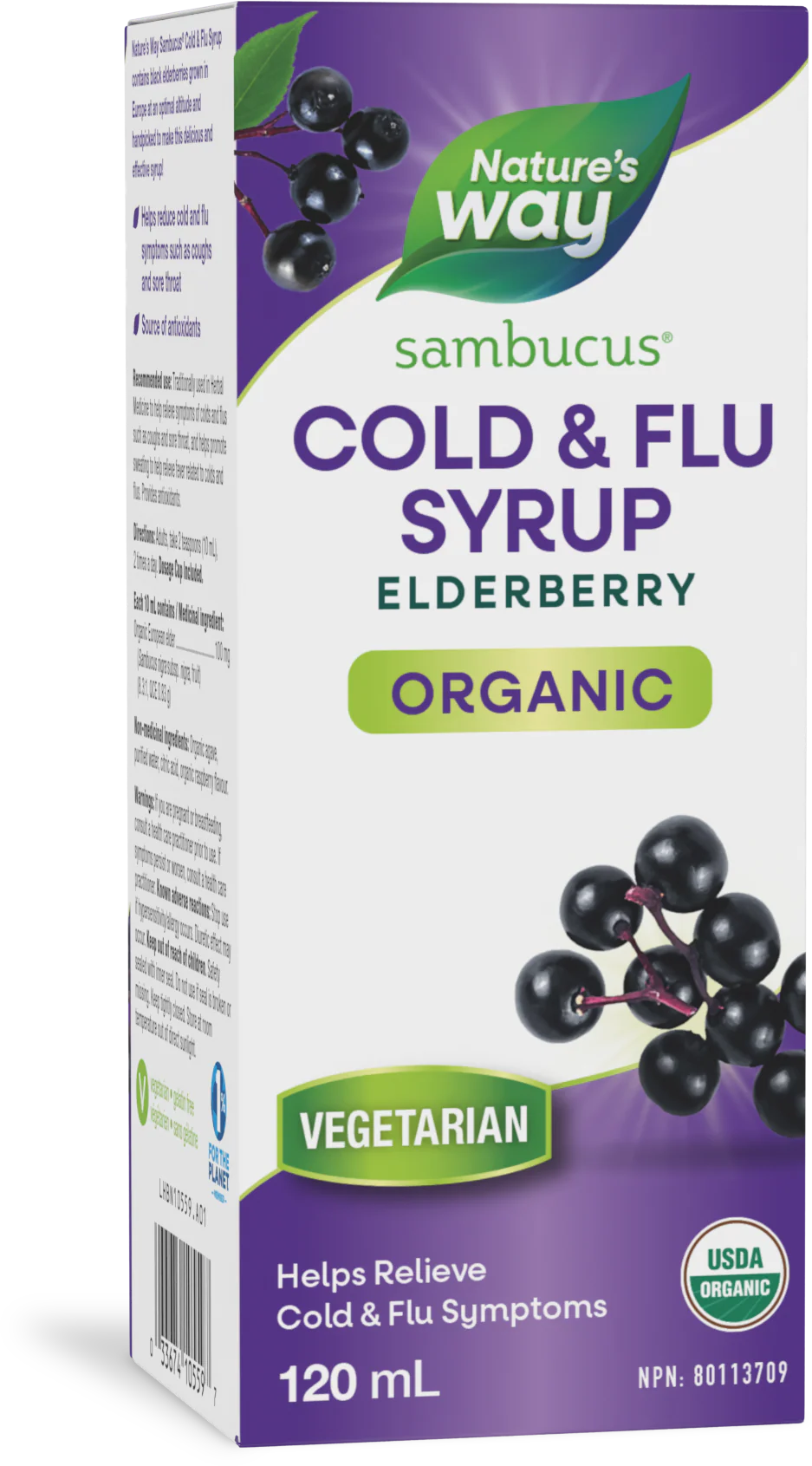 Organic Sambucus Elderberry