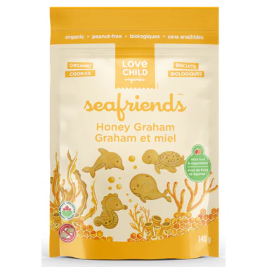 Organic Seafriends Honey Graham Cookies