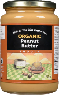 Organic Smooth Peanut Butter