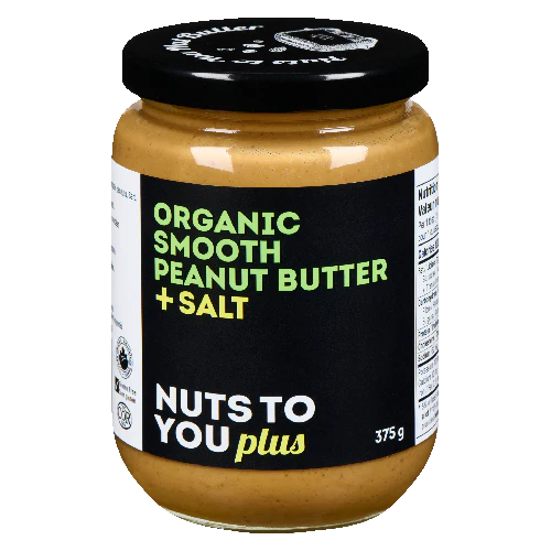 Organic Smooth Peanut Butter + Salt