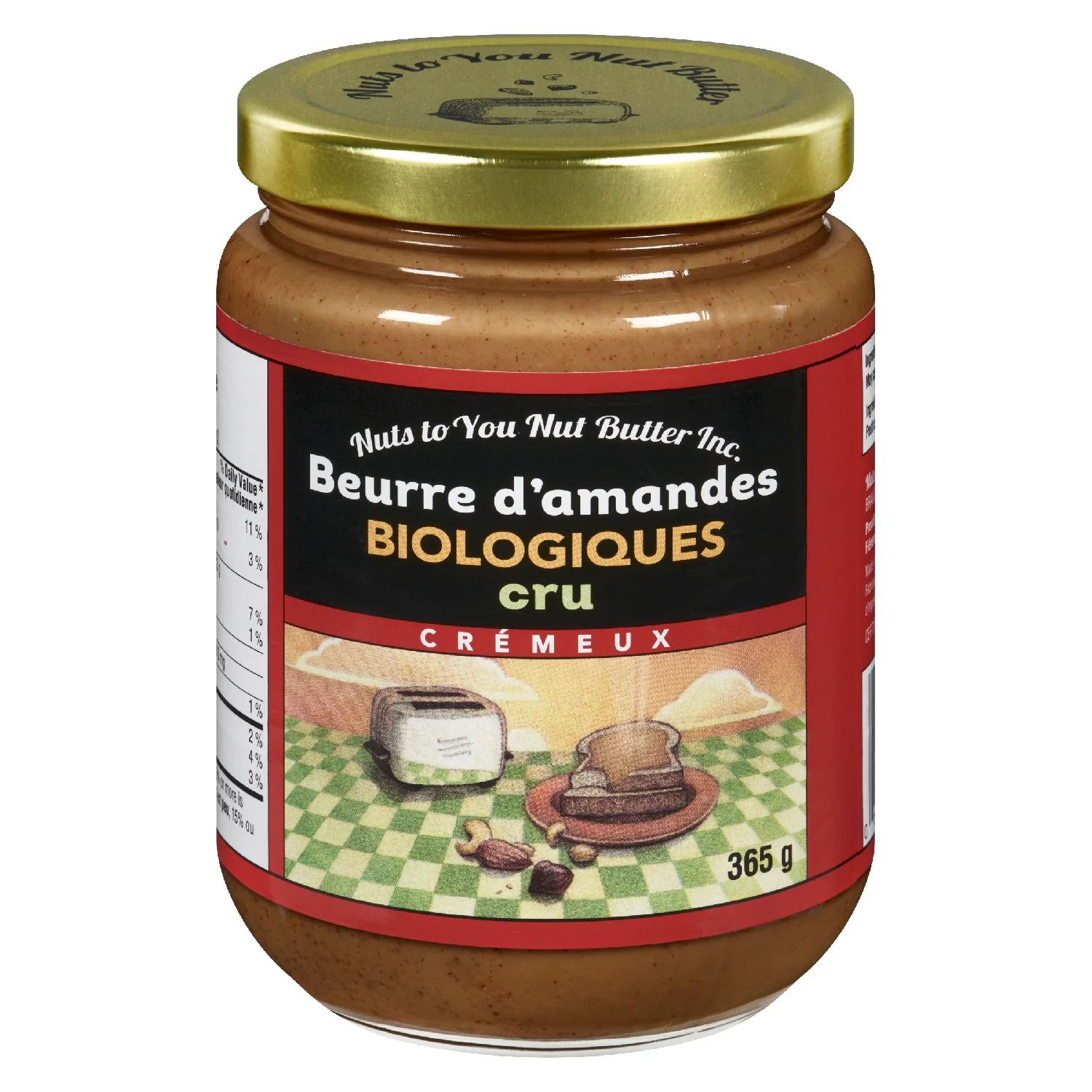 Organic Smooth Raw Almond Butter - Image 2