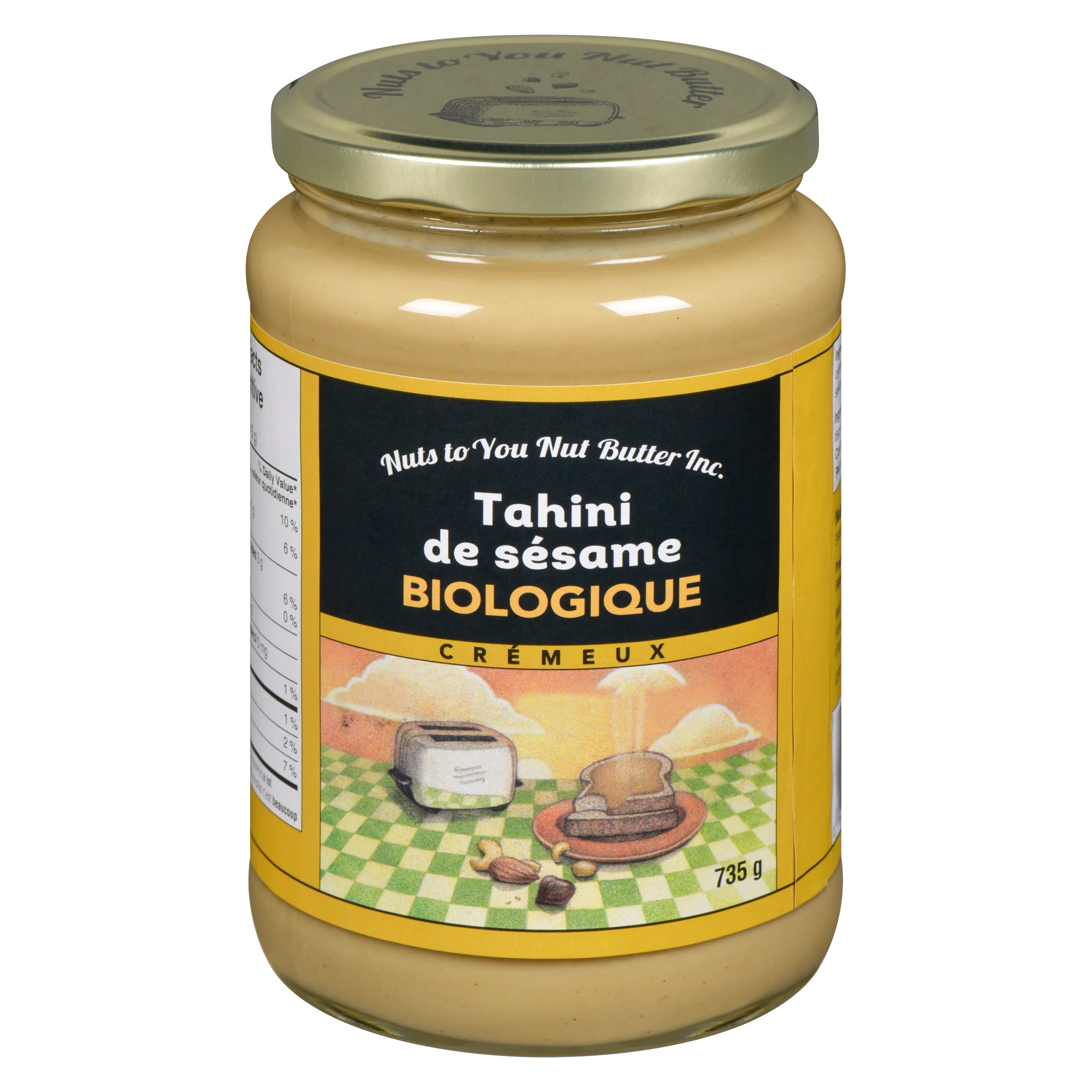 Organic Smooth Sesame Tahini - Image 2