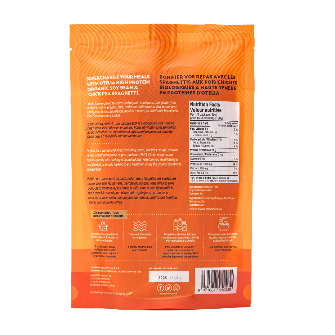 Organic Soy Bean & Chickpea Spaghetti - Image 2