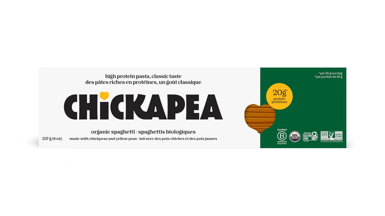 Organic Spaghetti Chickpea & Yellow Pea Pasta
