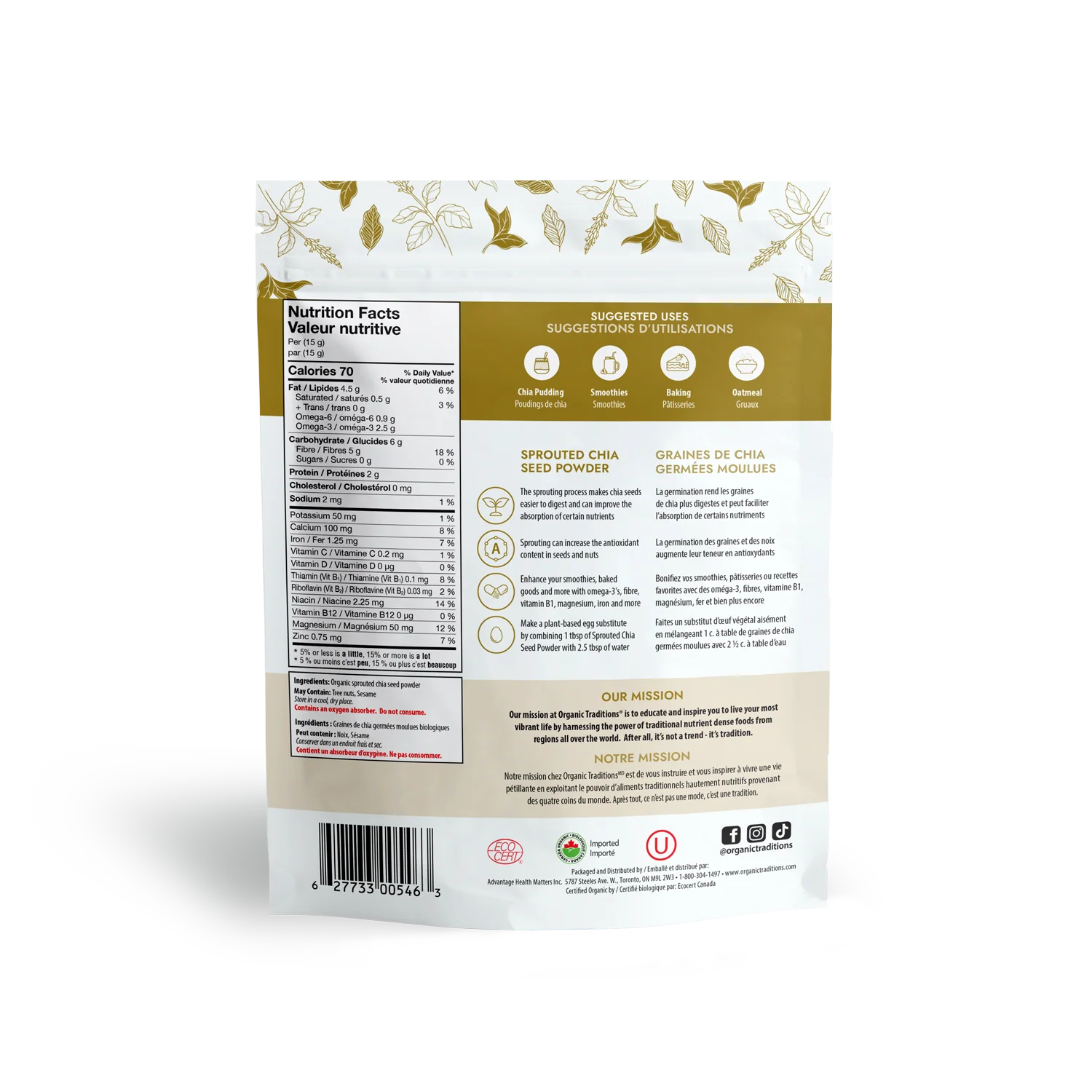 Sprouted Chia Seed Powder - Image 2