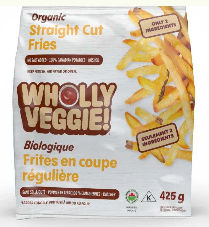 Organic Straight Cut Fries