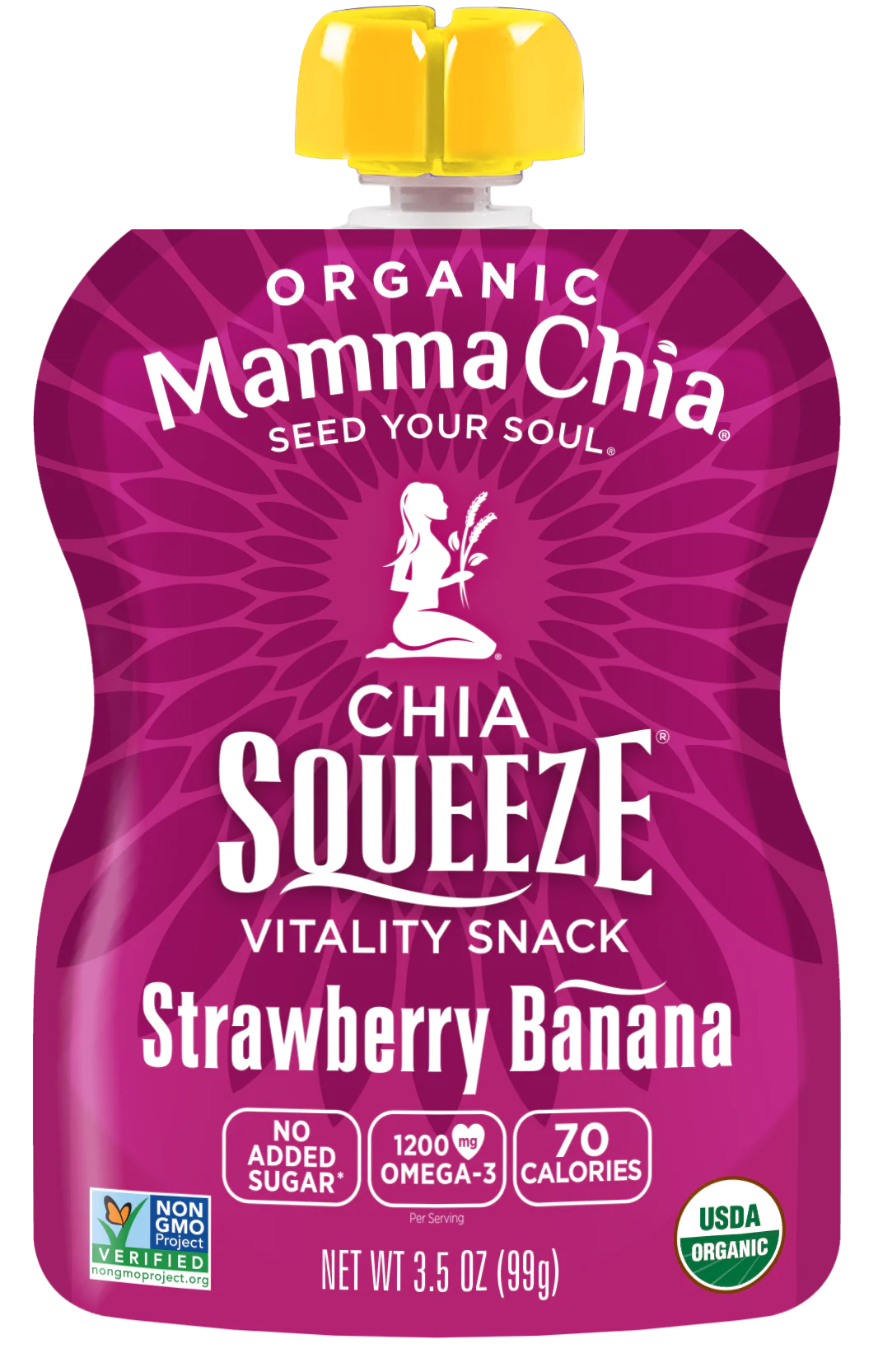 Organic Strawberry Banana Squeeze Pouch