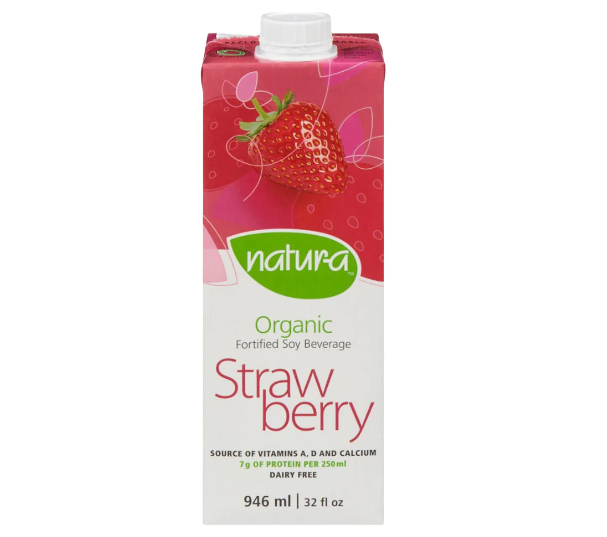 Organic Strawberry Soy Beverage