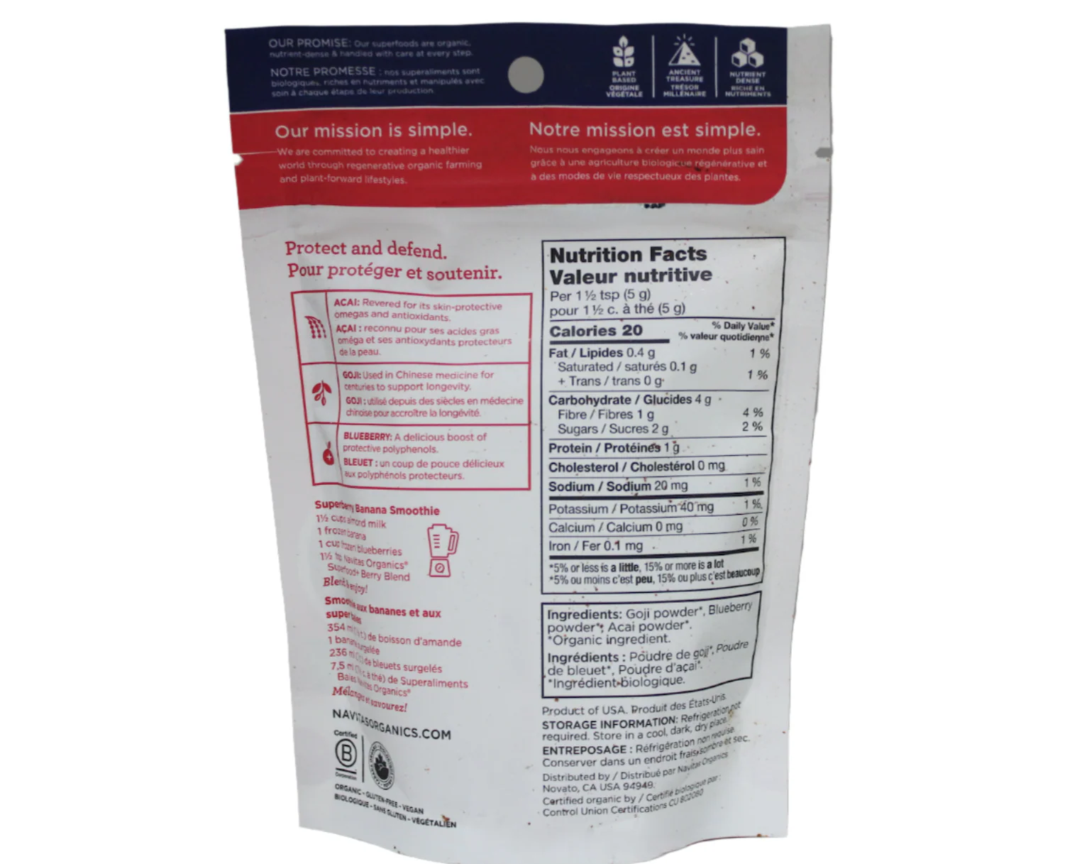 Organic Superfood+ Berry Blend - Image 2