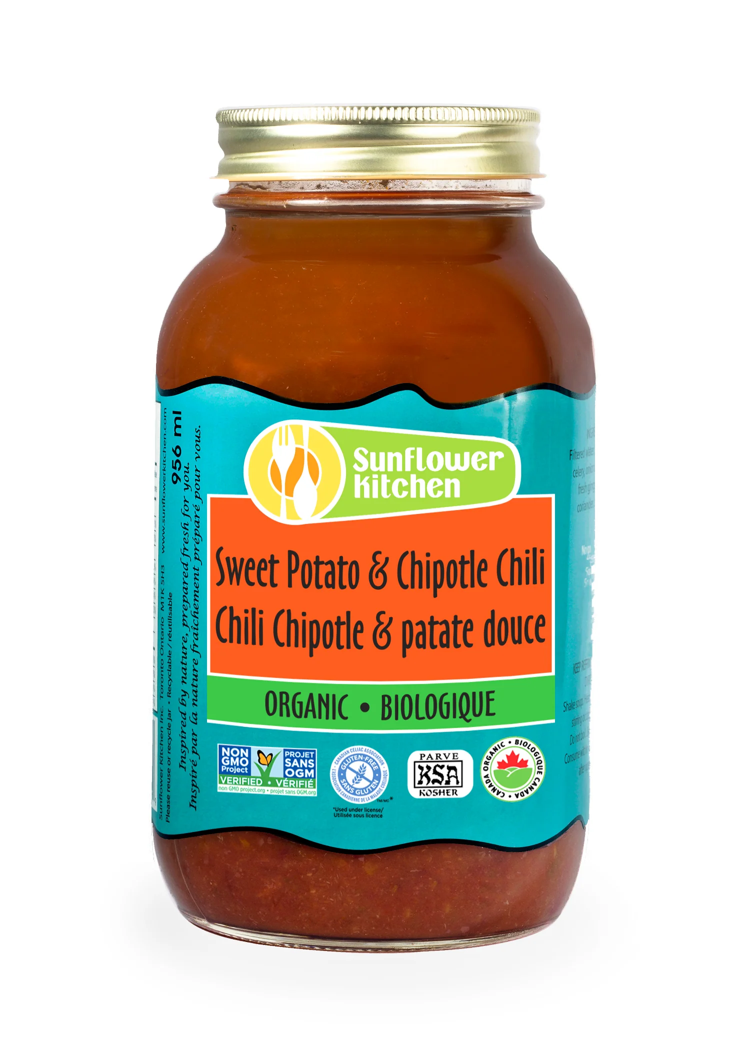 Organic Sweet Potato & Chipotle Medium Chilli