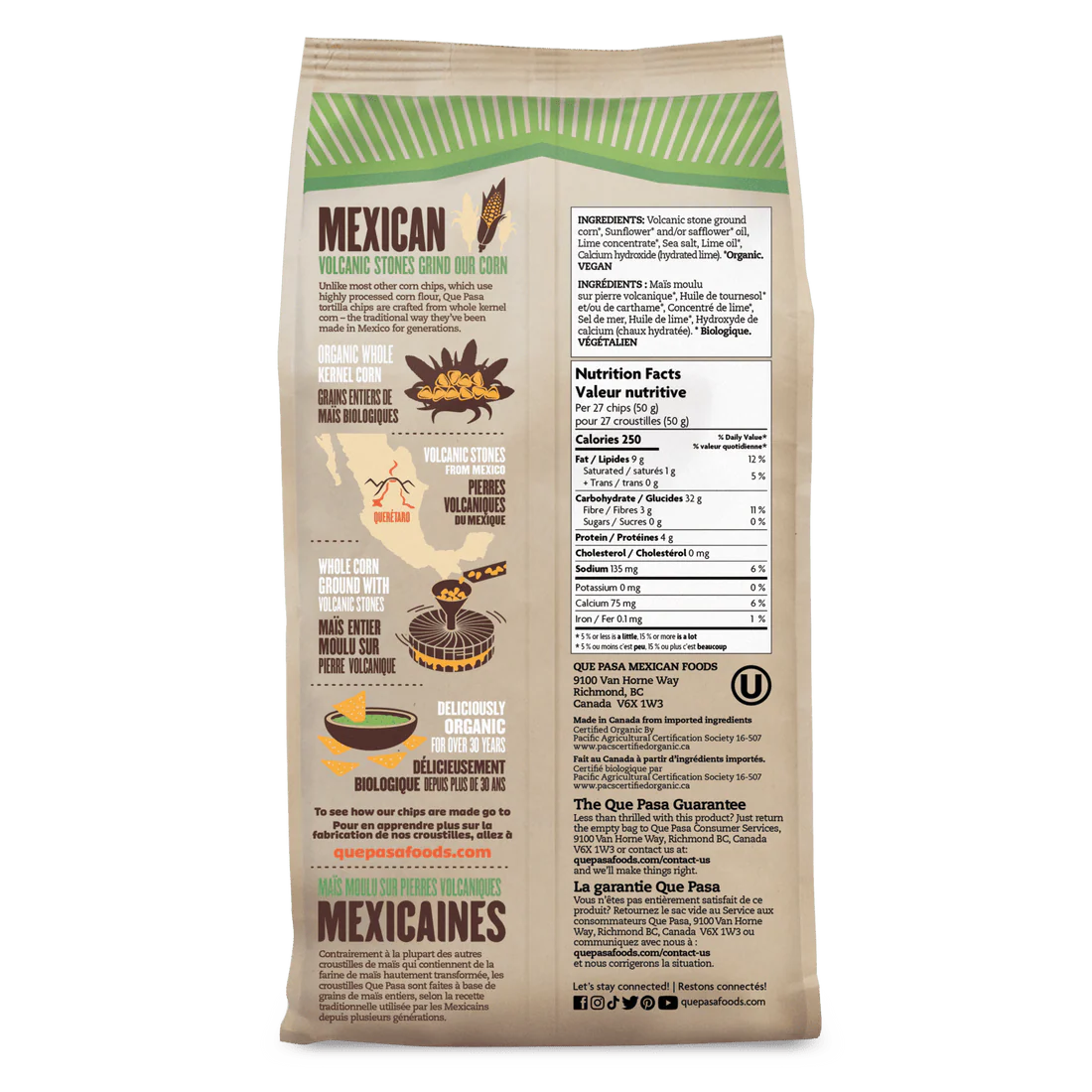 Organic Twist Of Lime Tortilla Chips - Image 2