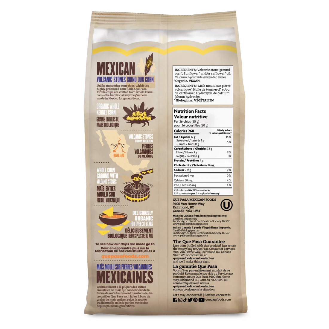 Organic Unsalted Tortilla Chip Rounds - Image 2