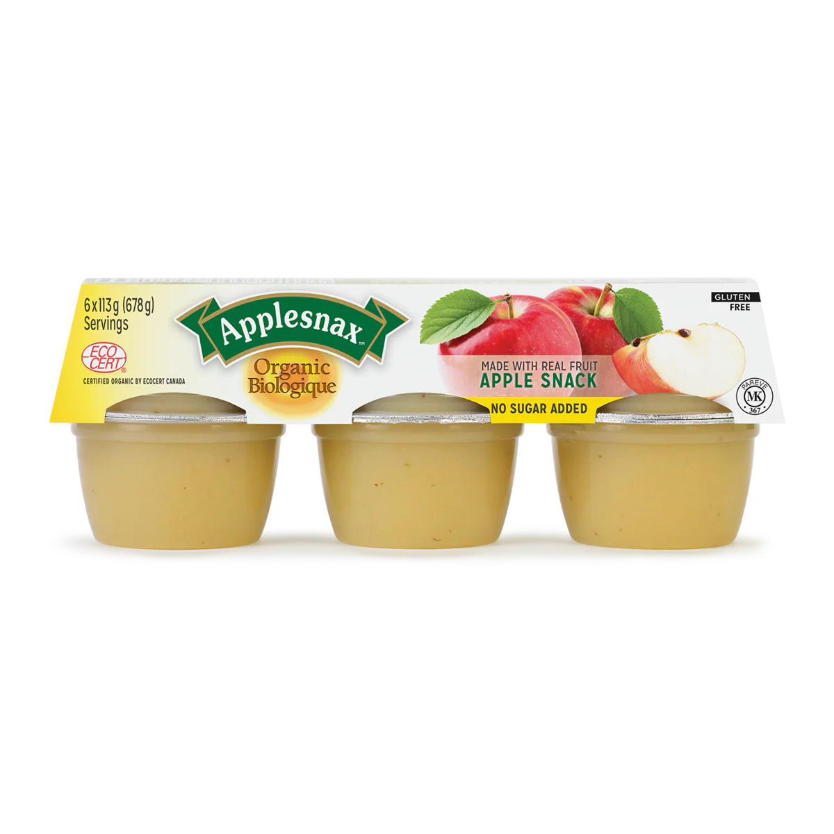 Organic Unsweetened Apple Sauce