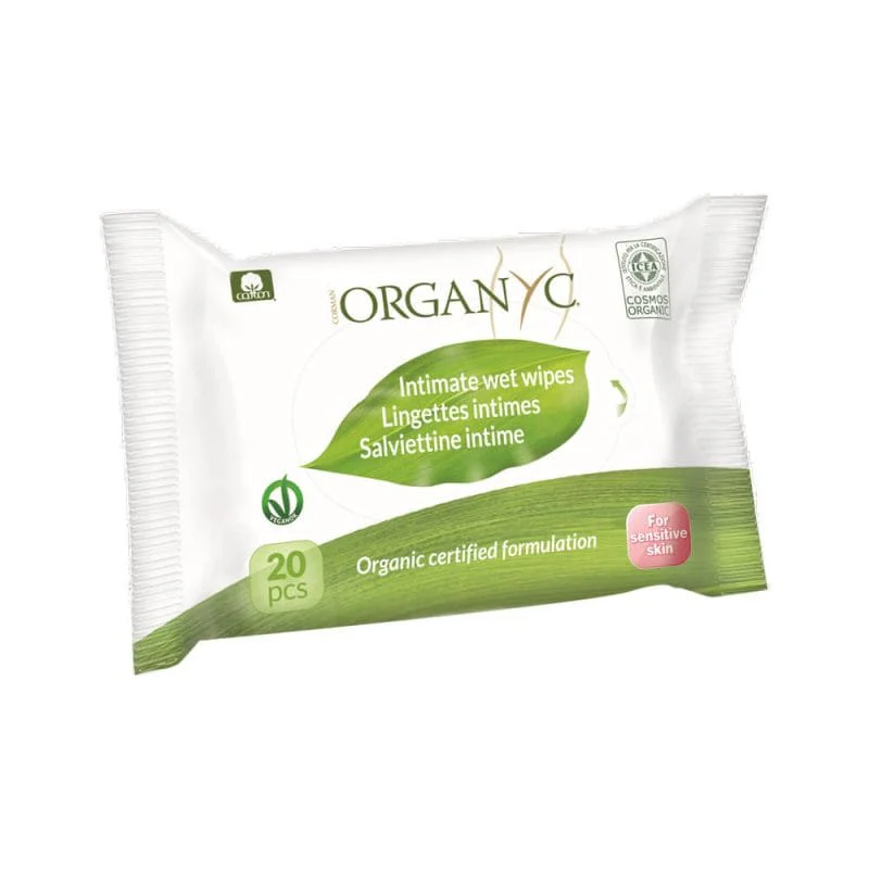 Organic Wet Wipes Intimate Hygiene